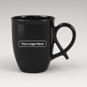 Black Ceramic Mug