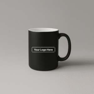 Standard Black Ceramic Mug