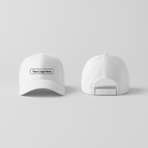 Classic White Corporate Cap