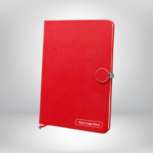 Notebook with Round Buckle