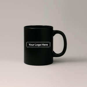Matte Black Ceramic Mug (Standard)