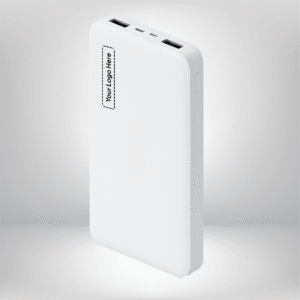 Slim White Power Bank
