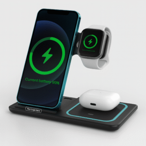 3-in-1 Magnetic Wireless Charging Dock