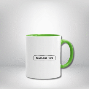 Green Accent Mug