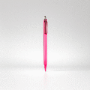 Pink Retractable Ball Pen