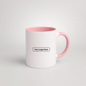 Pink Inner Ceramic Sublimation Mug